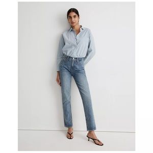 NWT Madewell tall perfect vintage jeans in heathcote wash
